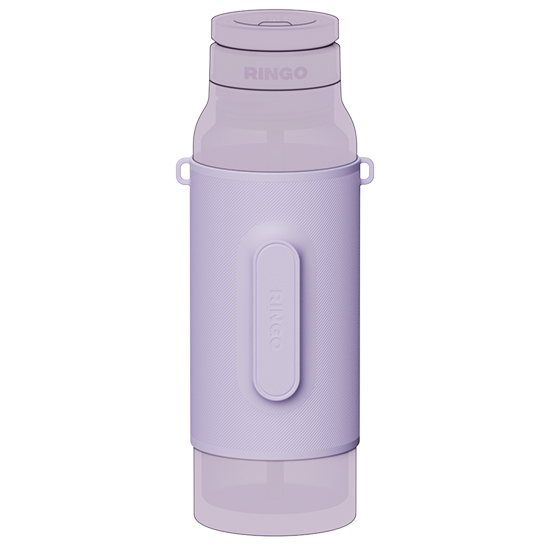 Capa de Silicone Ringo Move para Garrafa (946 ml) Lilás