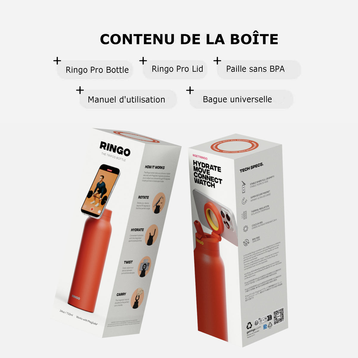 Ringo Pro (710 ml) Laranja