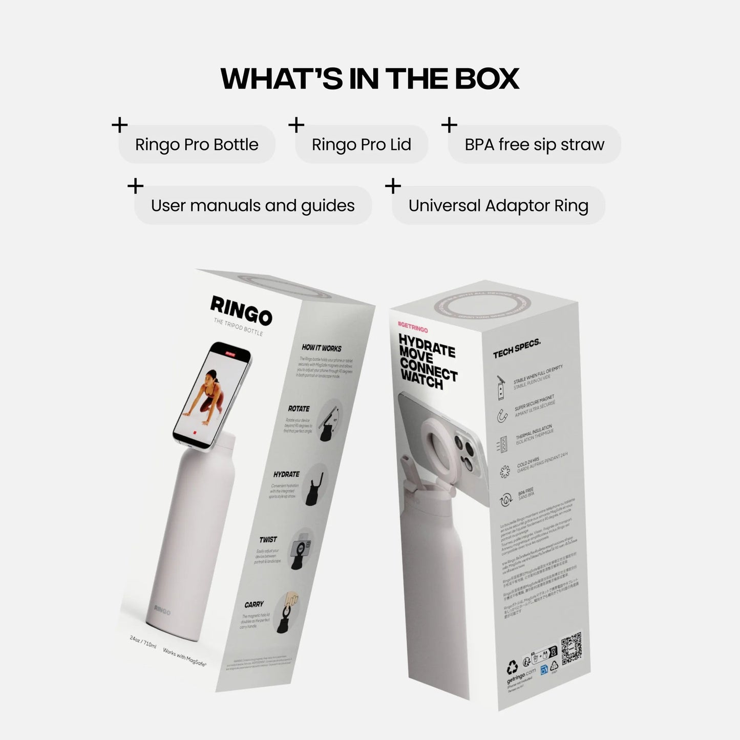 Ringo Pro XL (950ml) Marfim