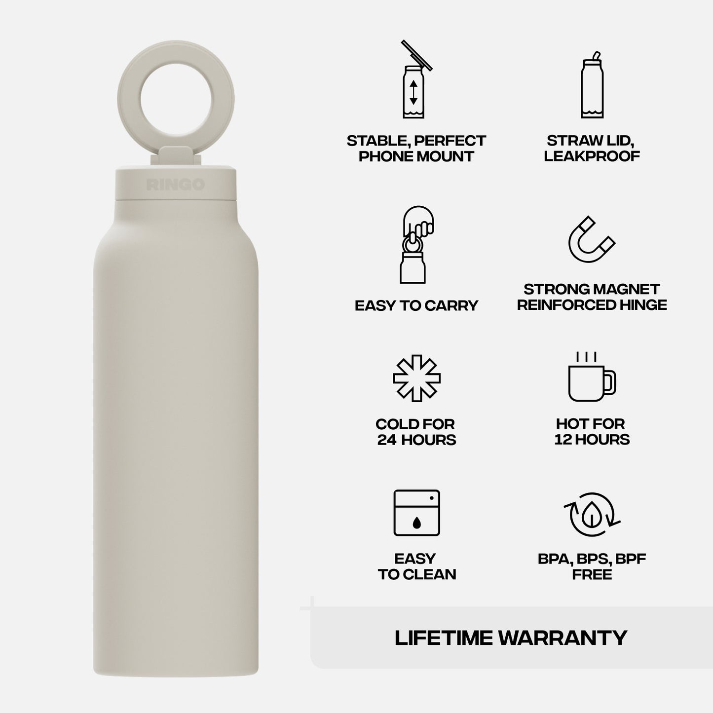 Ringo Pro XL (950ml) Marfim